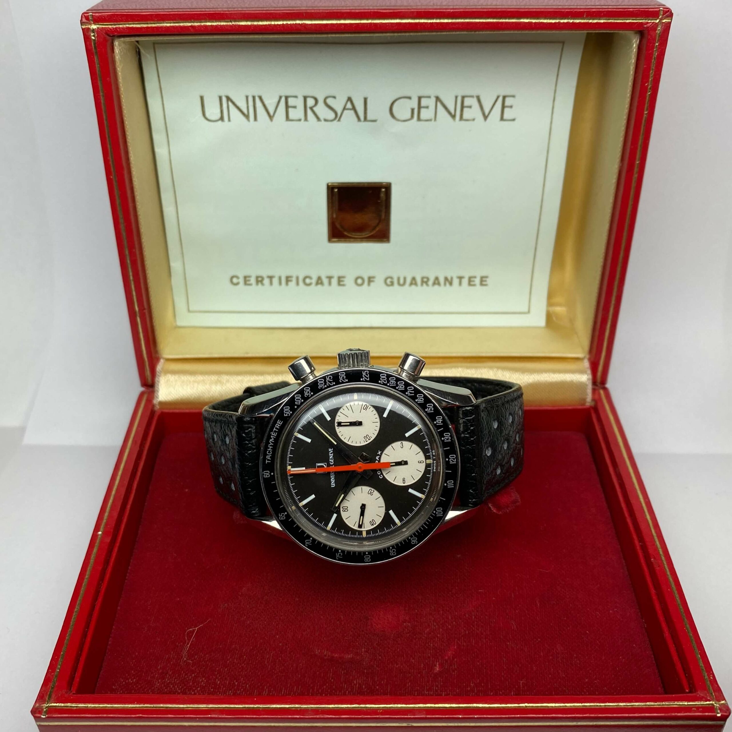 Gerzner Watch Center UNIVERSAL GENEVE Compax Evil Nina Old Rare Watches